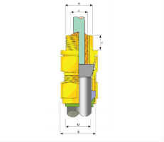 CG-E2d電纜密封接頭