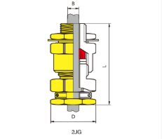 CG-2JG電纜夾緊密封接頭